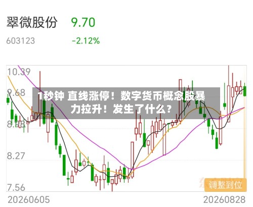 1秒钟 直线涨停！数字货币概念股暴力拉升！发生了什么？