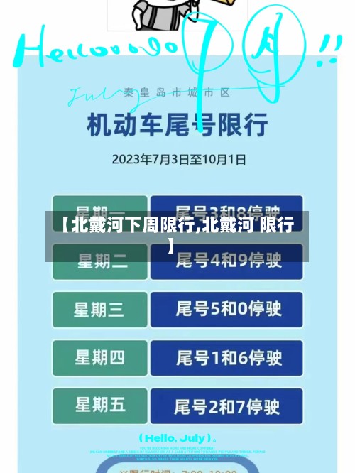 【北戴河下周限行,北戴河 限行】-第2张图片