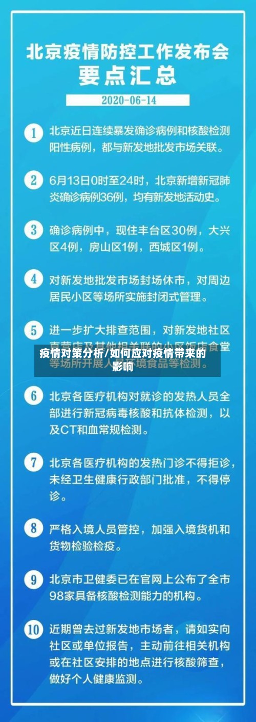疫情对策分析/如何应对疫情带来的影响-第2张图片