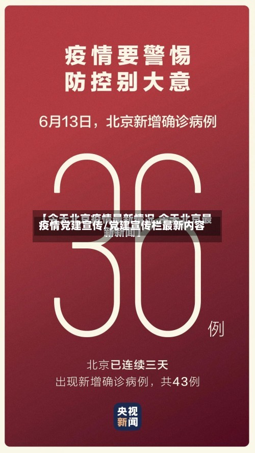 疫情党建宣传/党建宣传栏最新内容-第2张图片