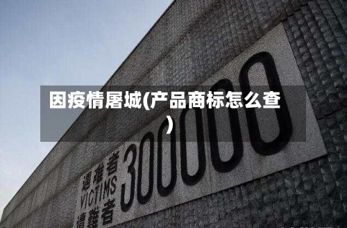 因疫情屠城(产品商标怎么查)