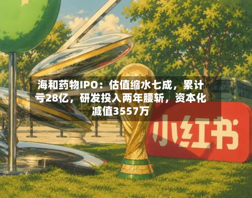 海和药物IPO：估值缩水七成，累计亏28亿，研发投入两年腰斩	，资本化减值3557万-第3张图片